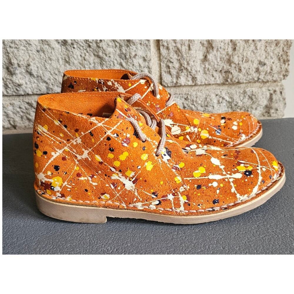 Mogambo Boots Handmade (Spain) Leather Desert Safari Chukka Sz 6.5 US NEW - Picture 2 of 8